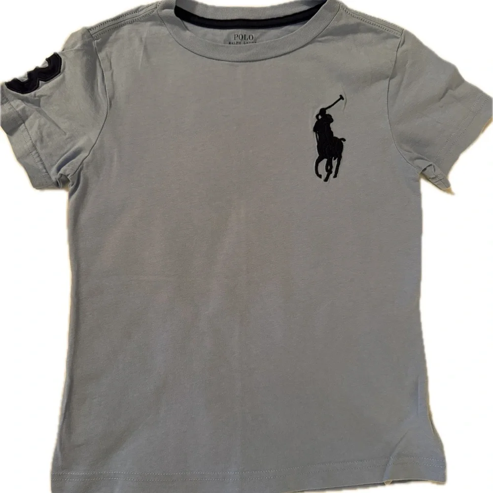 Polo by Ralph Lauren Kids Gray Polo Shirt - Picture 1 of 1